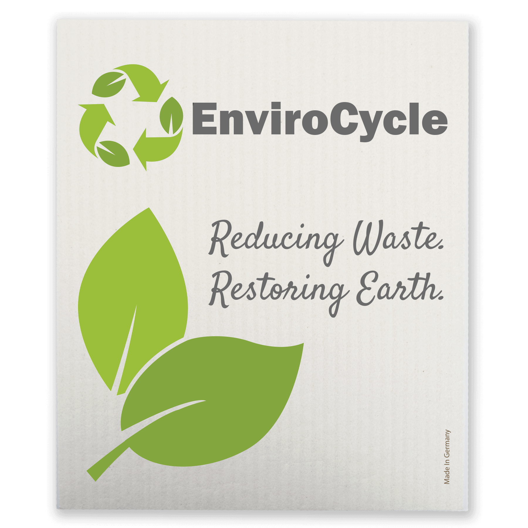 Eco Stock Graphic with Imprint